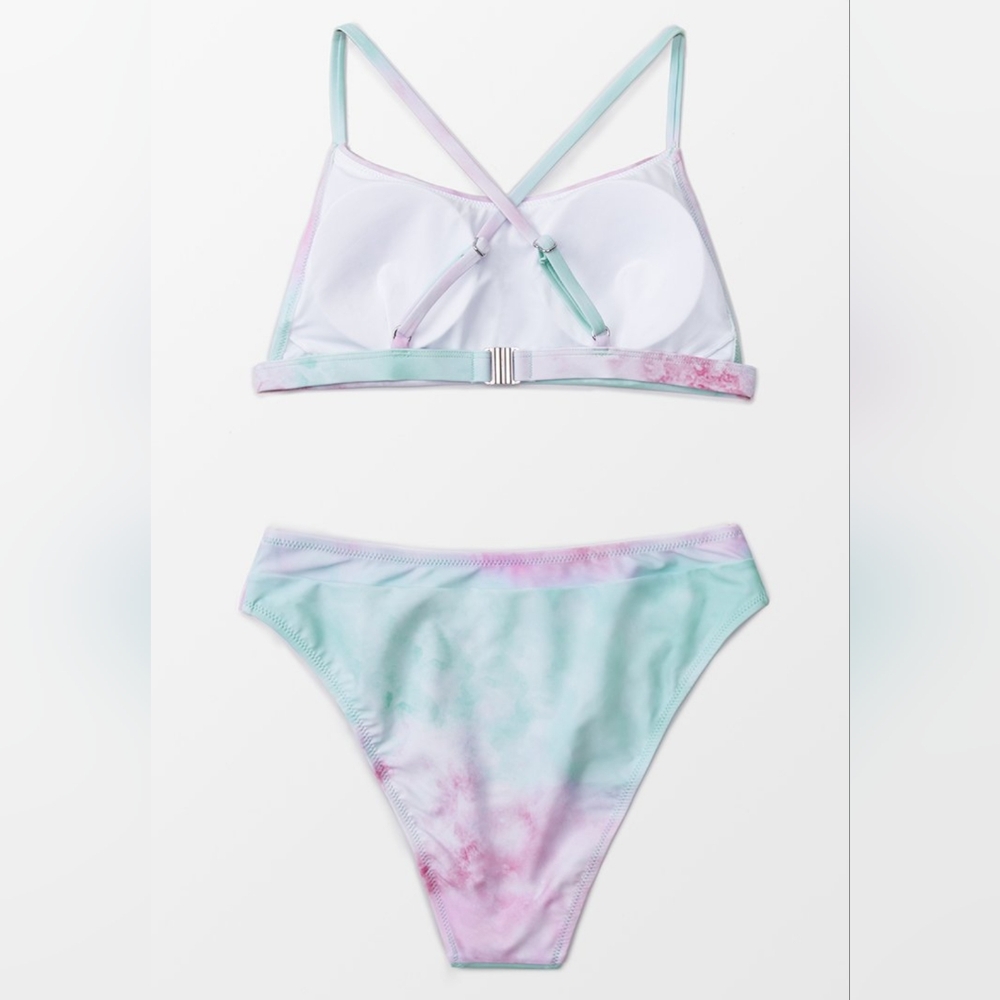 *2 for $30* Cupshe tye dye bikini - Picture 3 of 4